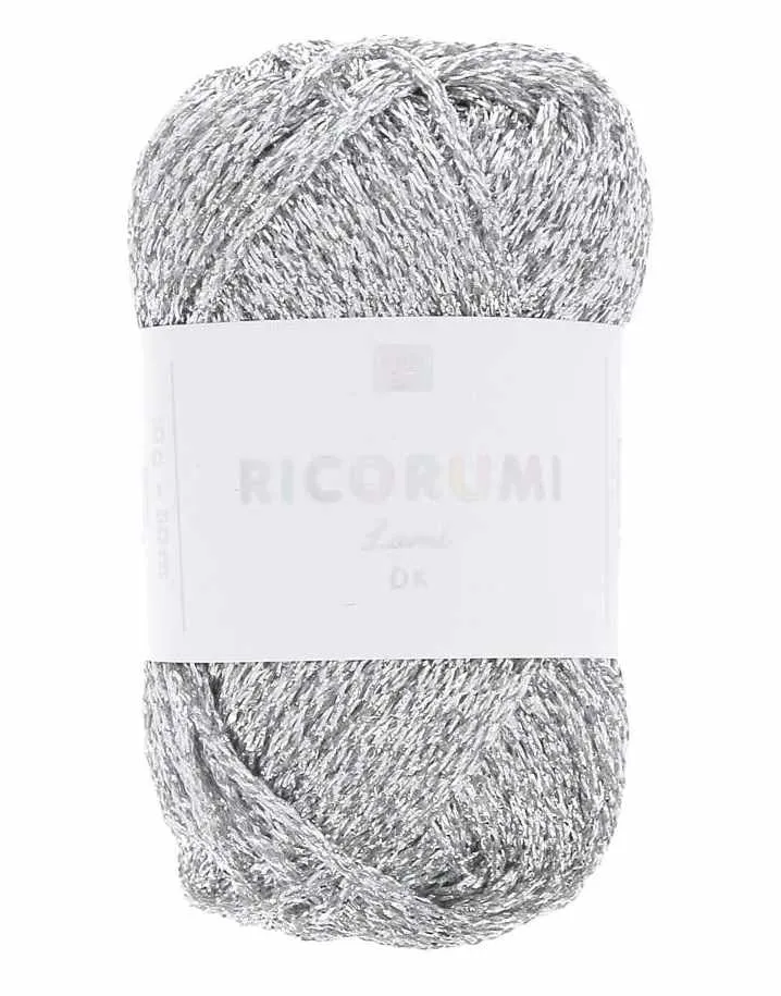 Glittery Sparkly Ricorumi Double Knit Yarn