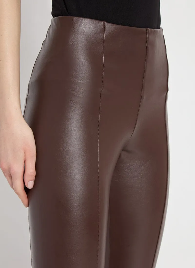 Hi Waist Vegan Leather Legging (28" Inseam)