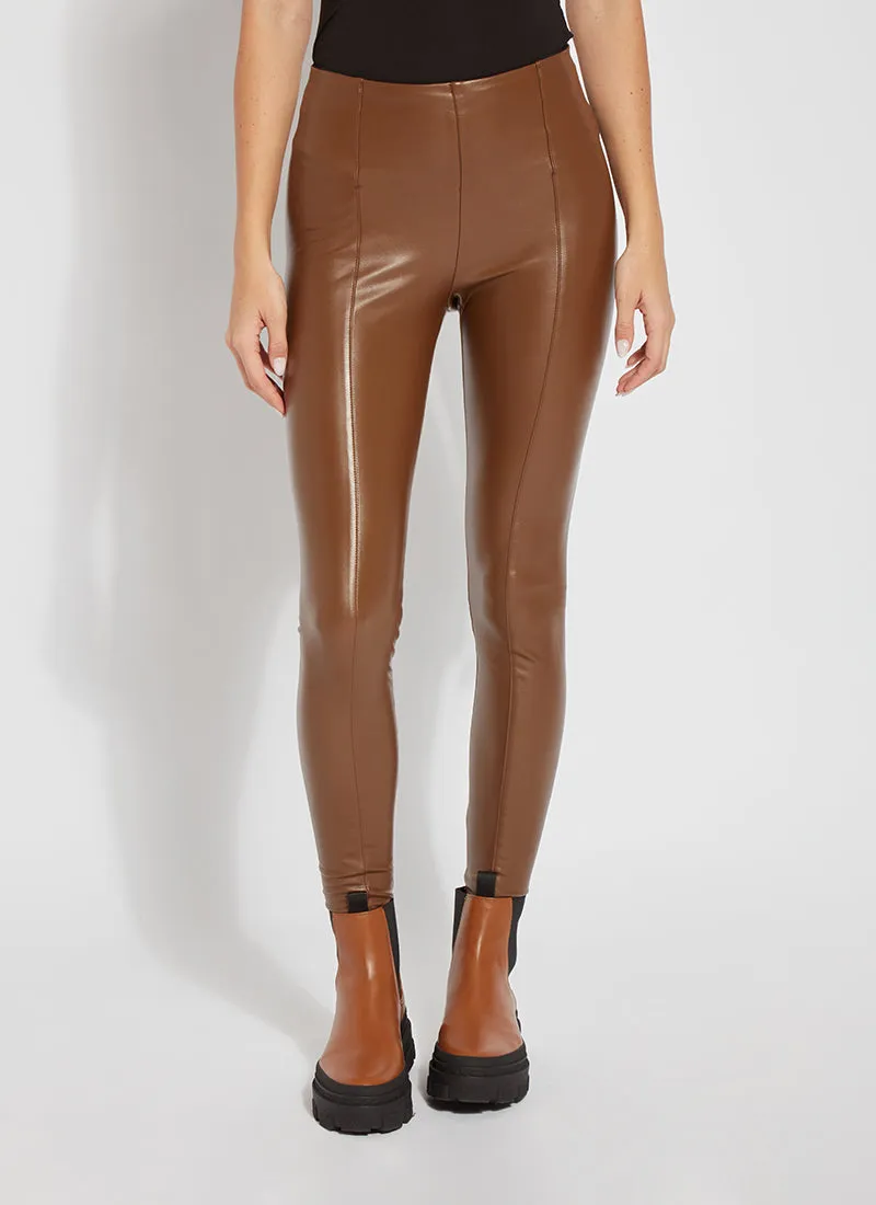 Hi Waist Vegan Leather Legging (28" Inseam)