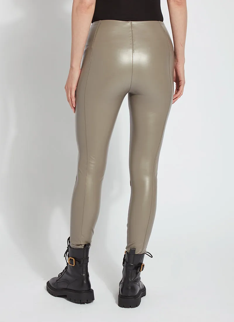 Hi Waist Vegan Leather Legging (28" Inseam)