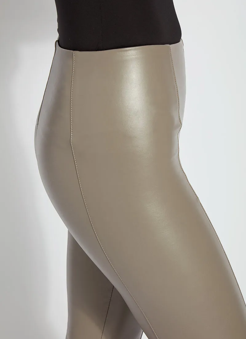 Hi Waist Vegan Leather Legging (28" Inseam)