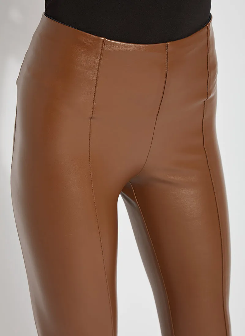 Hi Waist Vegan Leather Legging (28" Inseam)