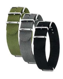 HIRSCH RUSH NEW Nylon Watch Strap