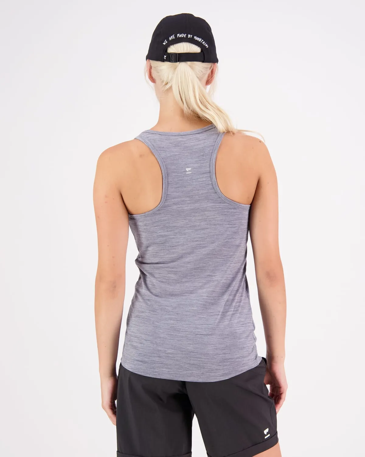 Icon Merino Tank - Grey Heather