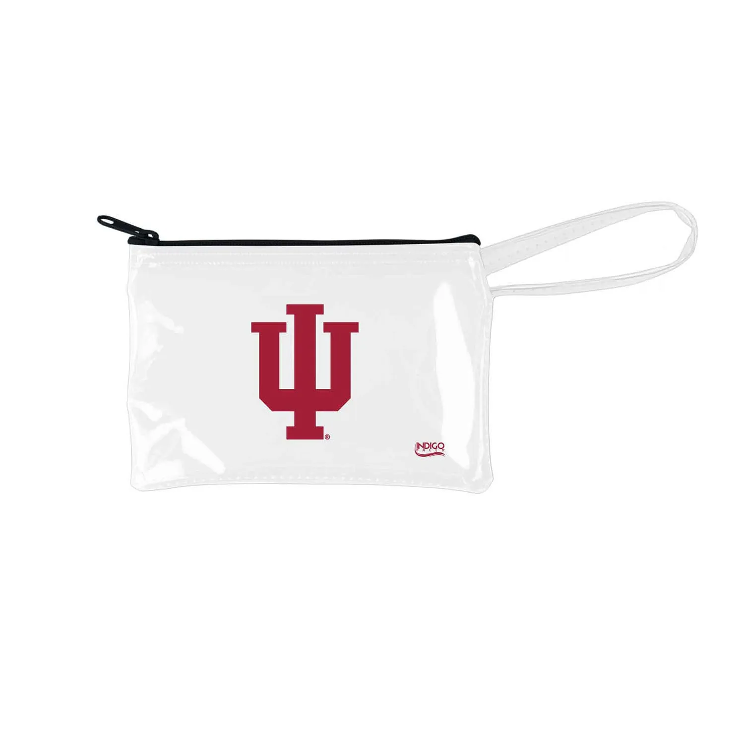 Indiana Hoosiers Clear Wristlet