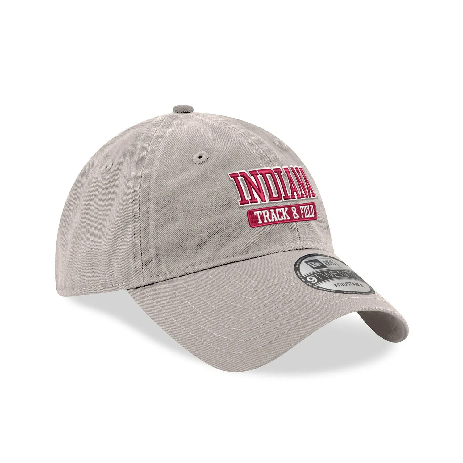 Indiana Hoosiers Track & Field Stone Adjustable Hat