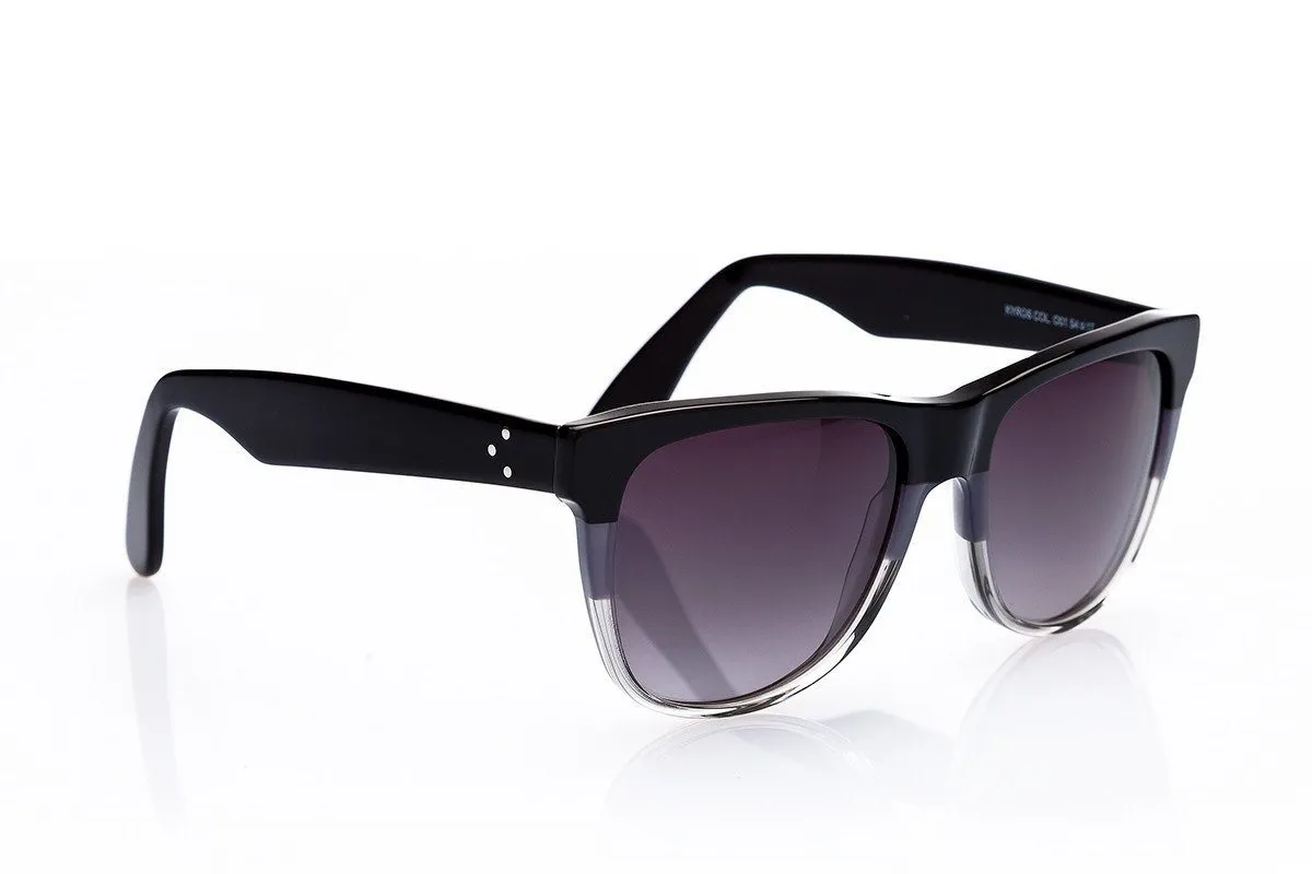 KYROS ACETATE OCEAN SUNGLASSES