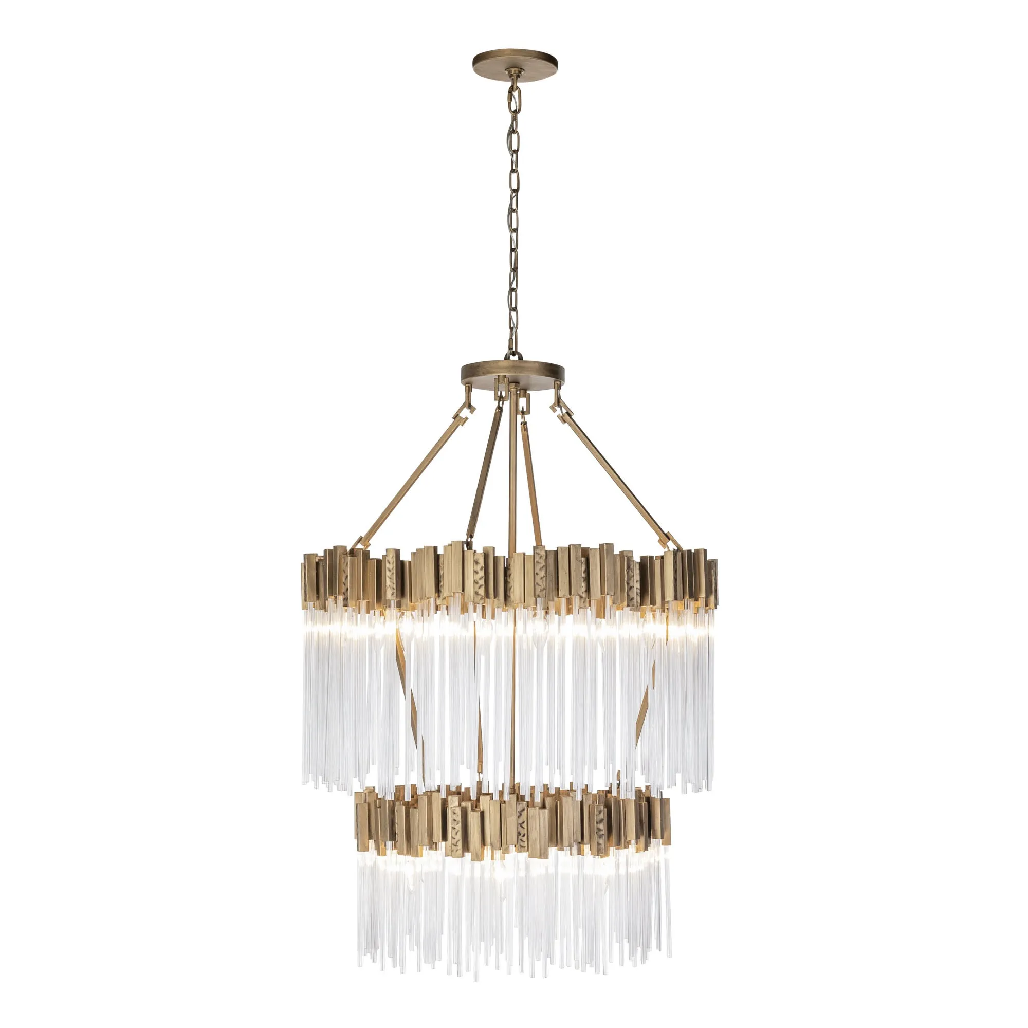 Matrix 309C14HG 14-Light Chandelier - Havana Gold