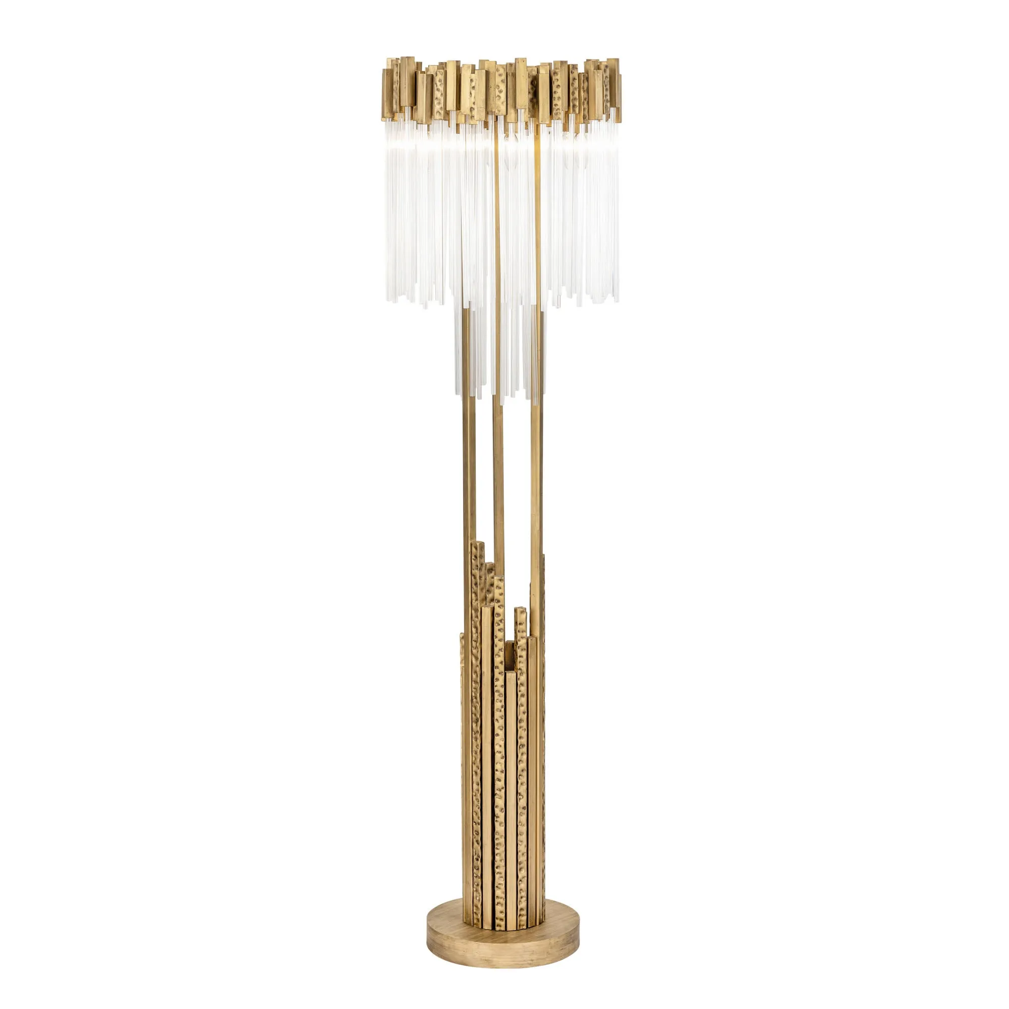 Matrix 309L06HG 6-Light Floor Lamp - Havana Gold