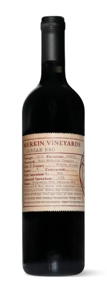 Merkin Vineyards Tarzan Red