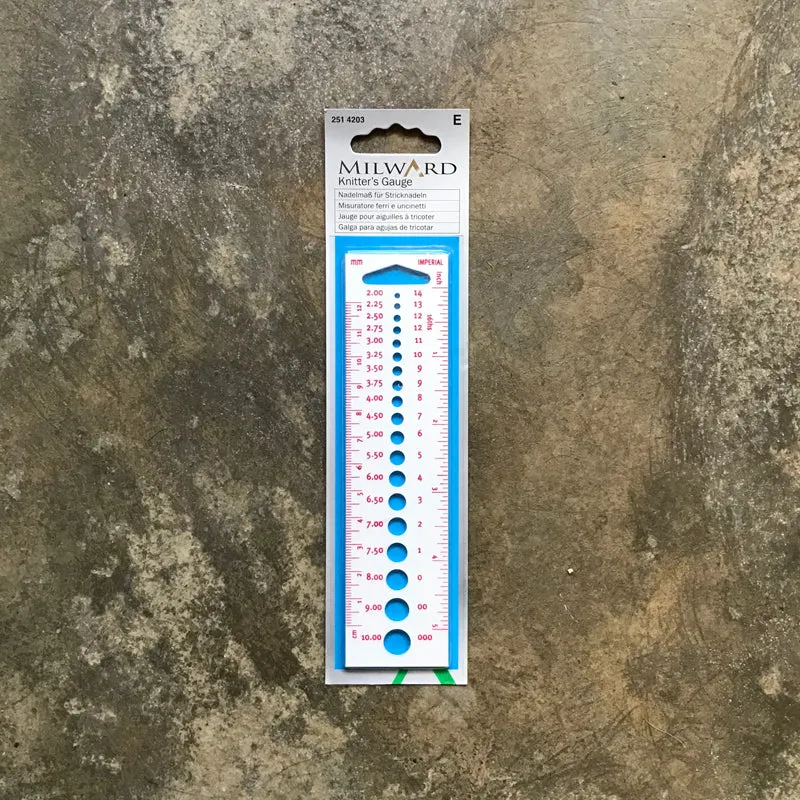 Milward Knitter's Gauge