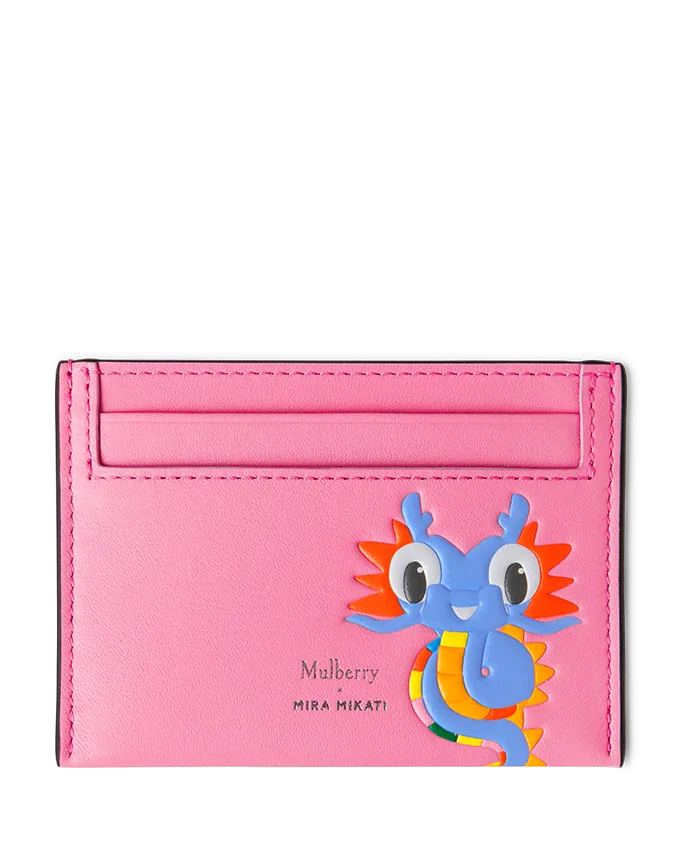 Mulberry x Mira Mikati Pink Credit Card Slip