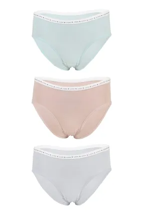 Pack of 3 Plain Brief Panties