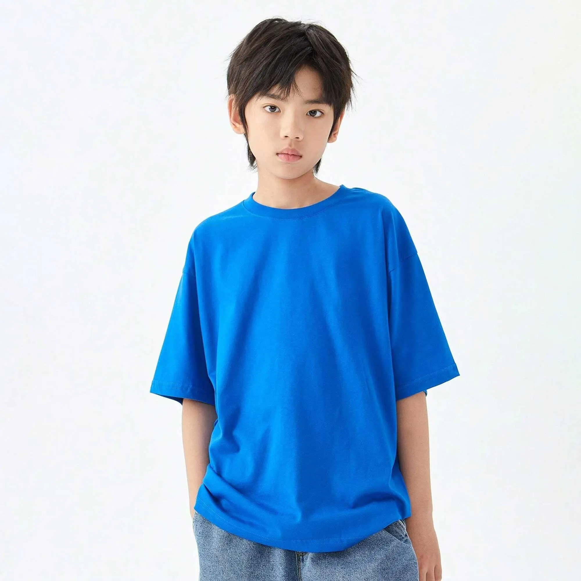 Polo Republica Boy's Essentials Crew Neck Tee Shirt