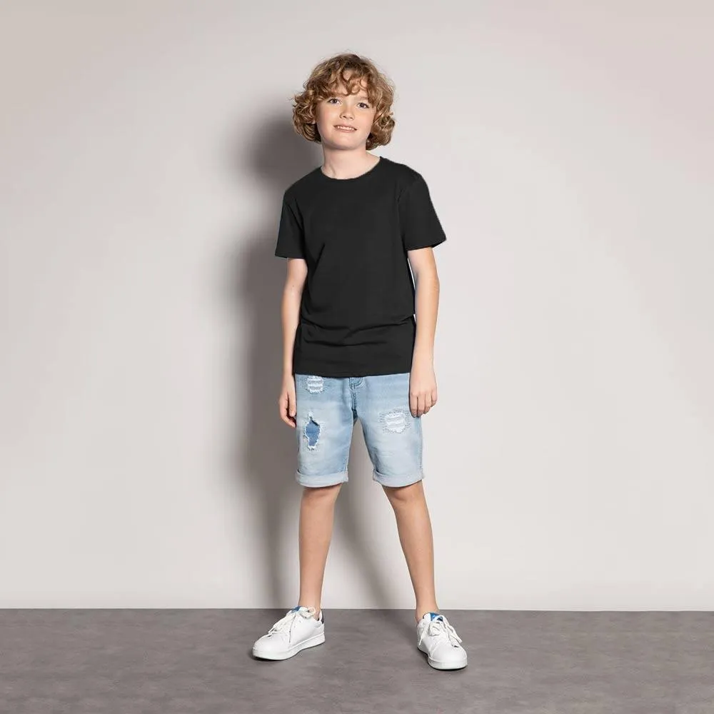 Polo Republica Boy's Essentials Crew Neck Tee Shirt