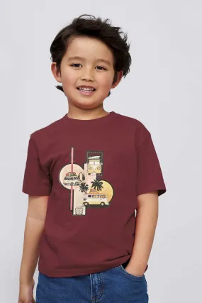 Polo Republica Boy's VW Bus Printed Tee Shirt