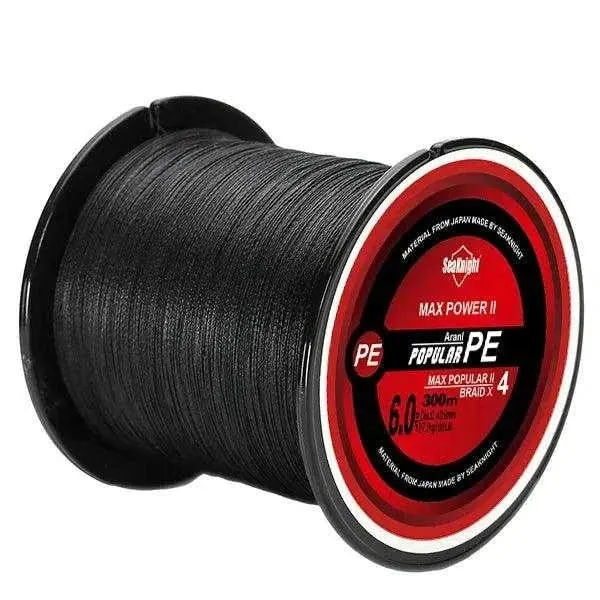 SeaKnight Brand TriPoseidon Series 4 Strands 300M PE Braided Fishing Line 8-60LB Multifilament Fishing Line Smooth Carp Fishing