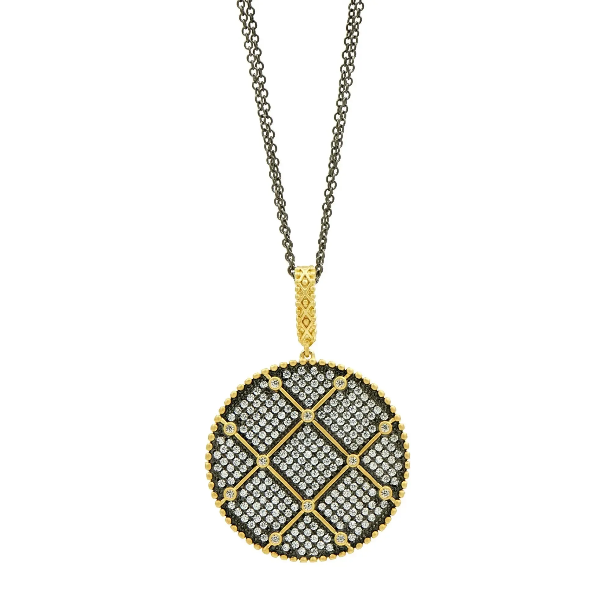 Signature Double Sided Pendant Necklace