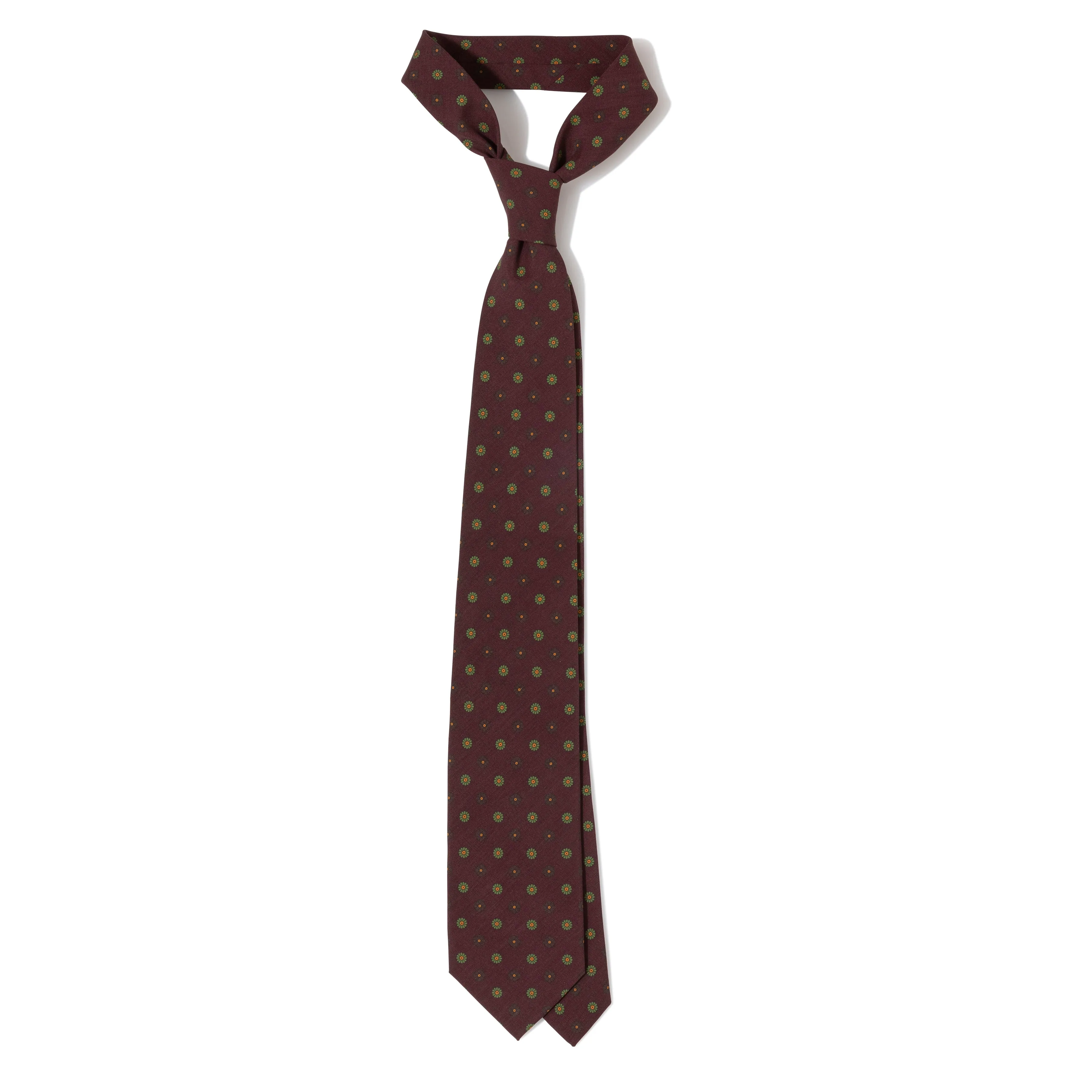 Silk Print Self-tip Tie