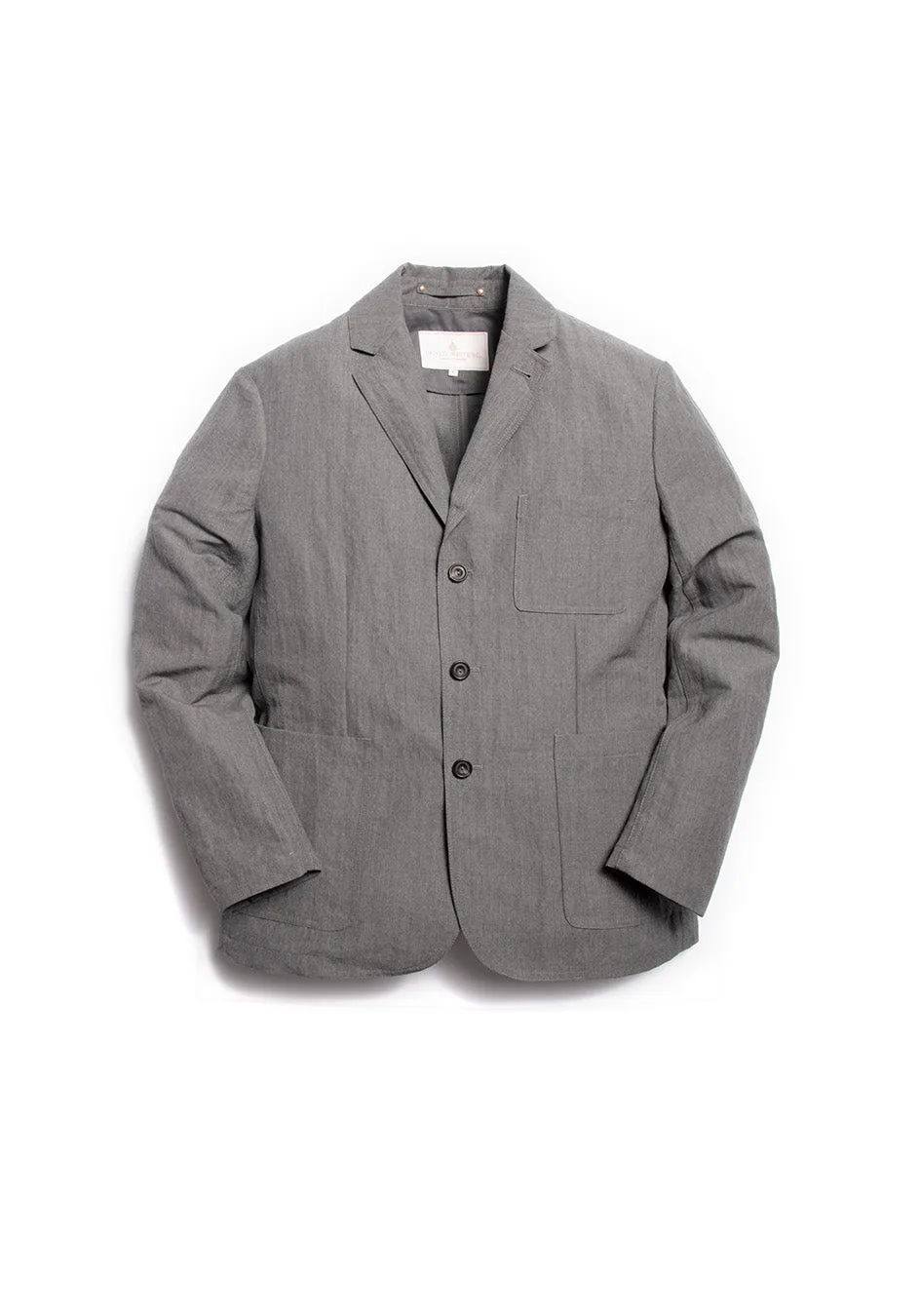 The Belgravia Blazer - Cobble Grey