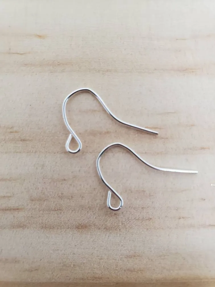 The Megan - Our Round Salmon French Hook Earrings