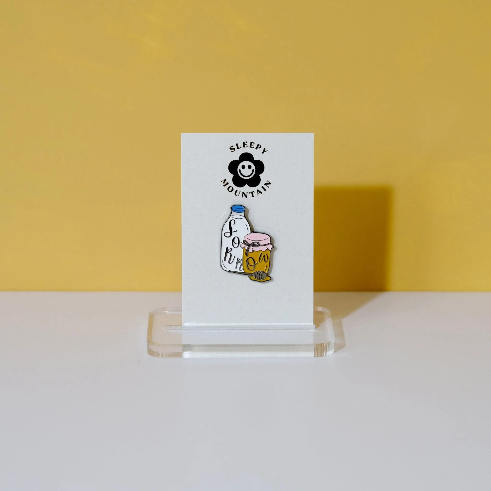 The National Sorrow Enamel Pin by ADZdesigns