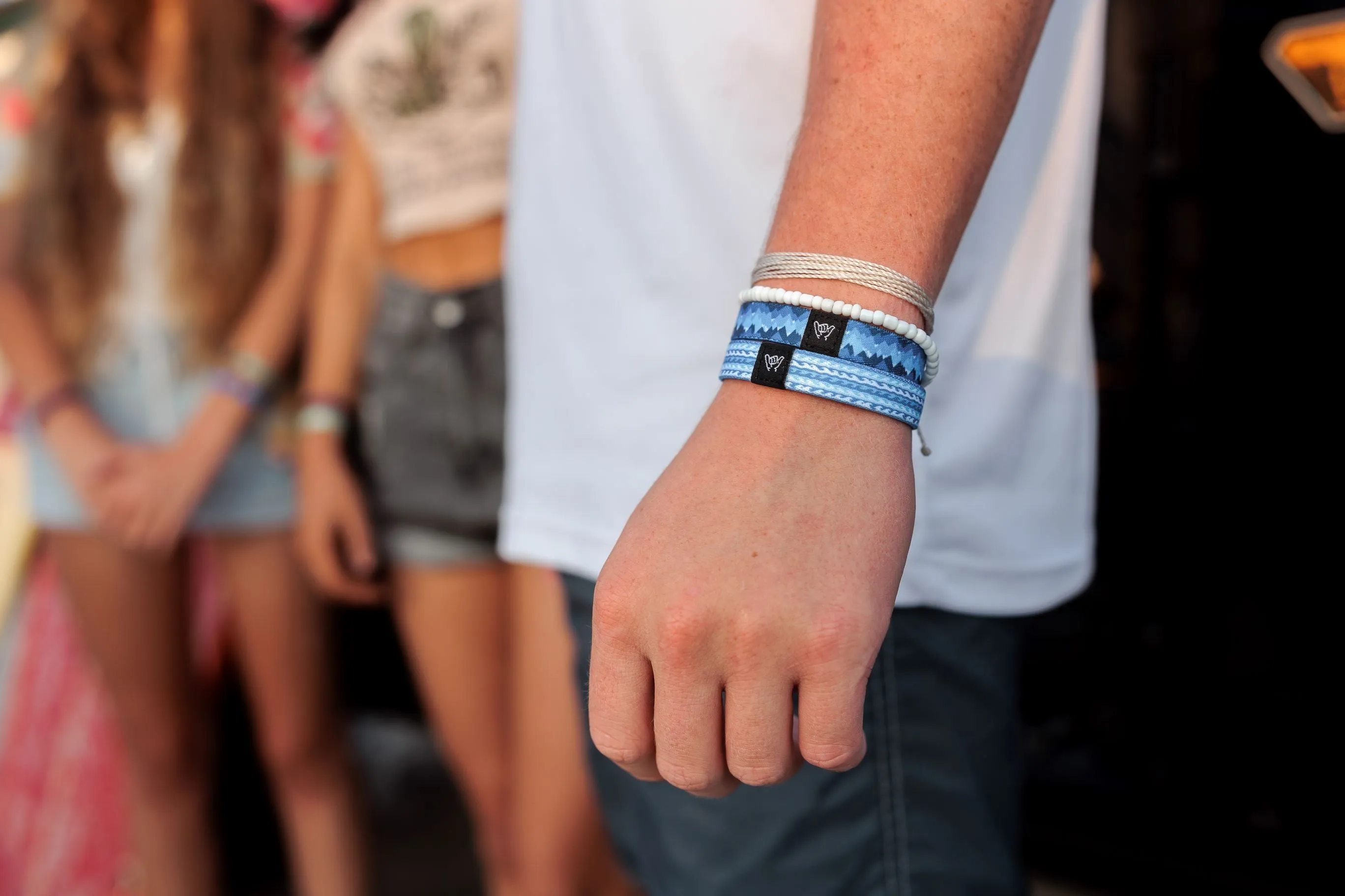 Twilight Tie Dye Wristband Bracelet